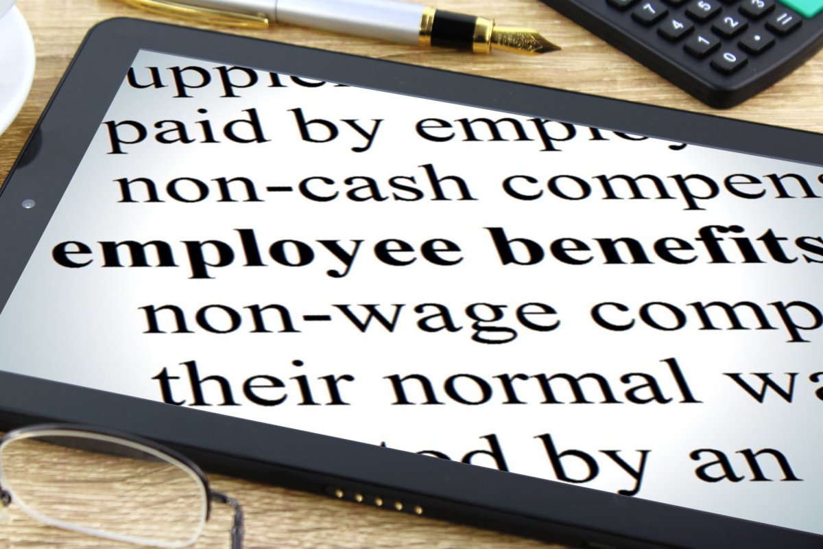 Employee Benefits Tablet Dictionary image