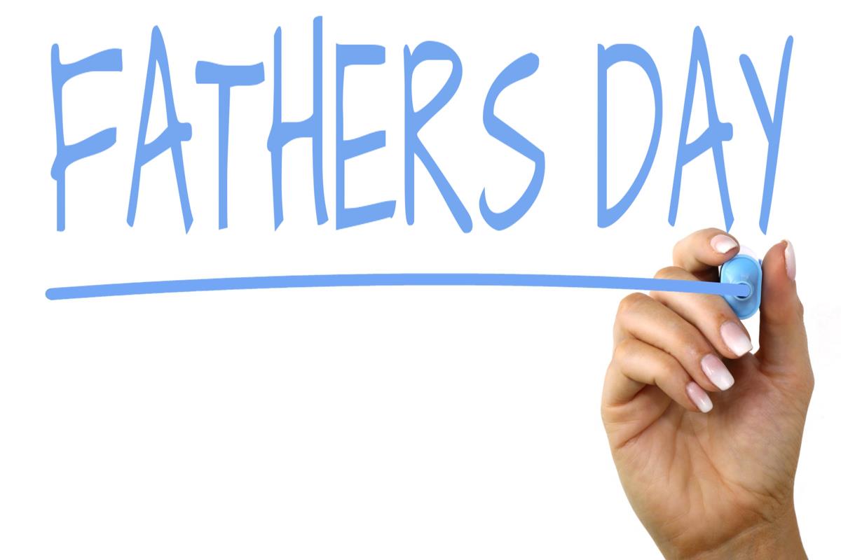Fathers Day - Handwriting image