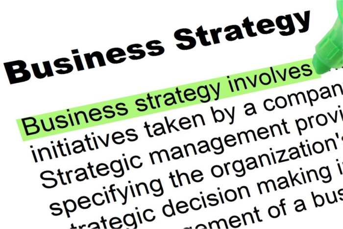Business Strategy - Highlighted Words and Phrases