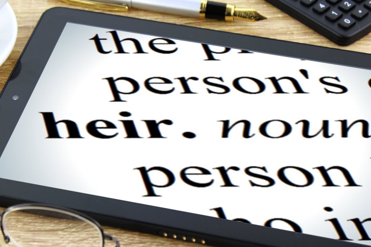 Heir Free of Charge Creative Commons Tablet Dictionary image