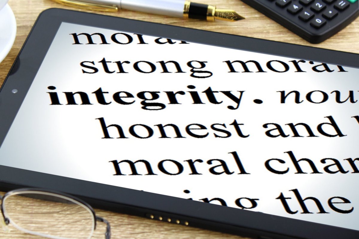 Integrity Free Of Charge Creative Commons Tablet Dictionary Image