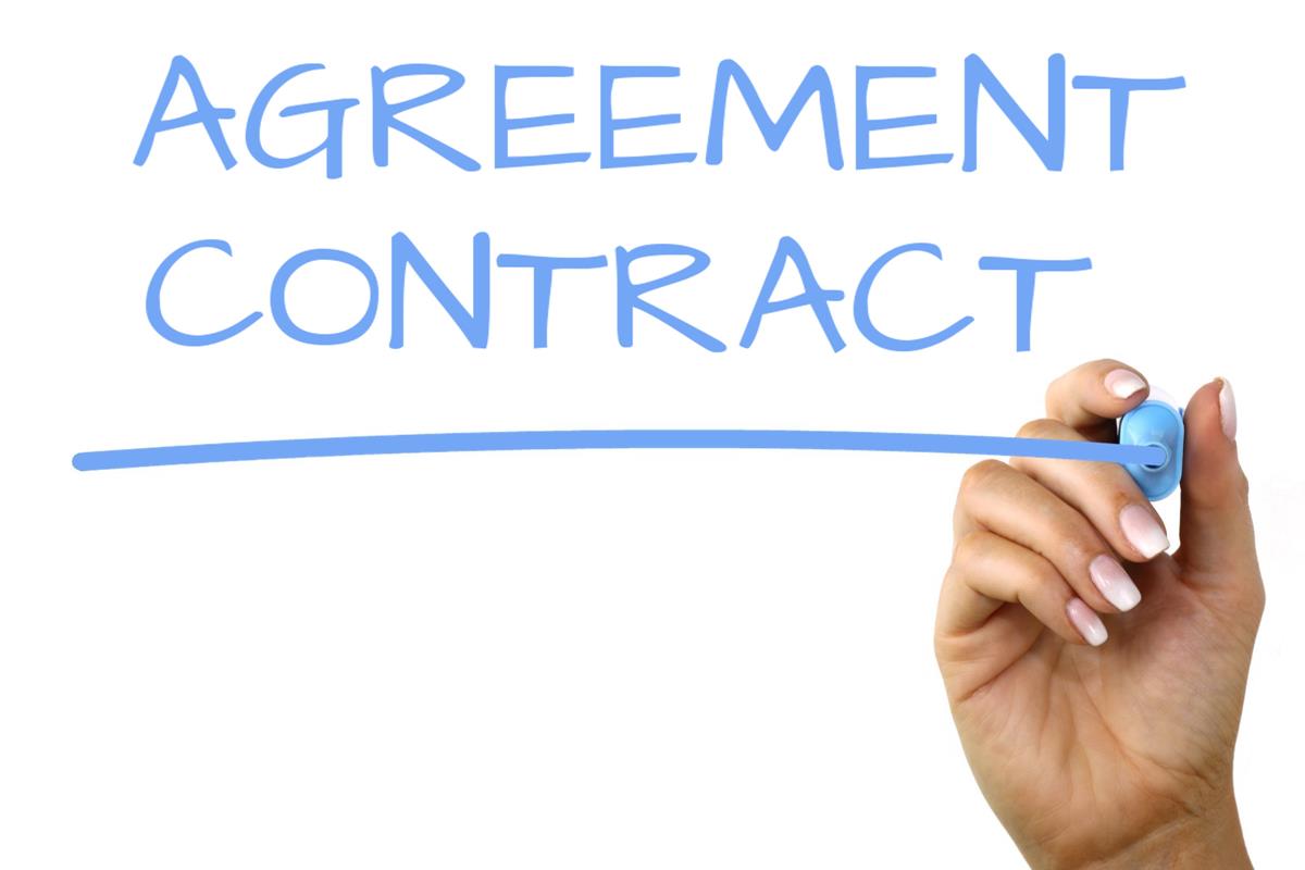 Agreement Contract - Free Creative Commons Handwriting image