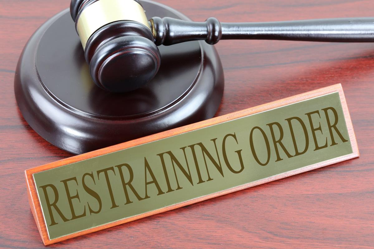 Restraining Order - Legal image