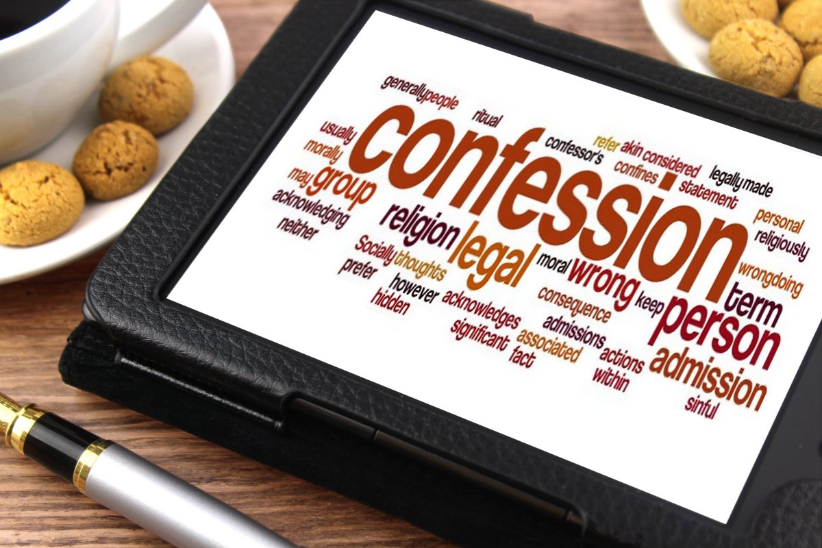 Confession Free of Charge Creative Commons Tablet image